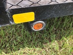 Trailer Chassis with Marker Lights Functional