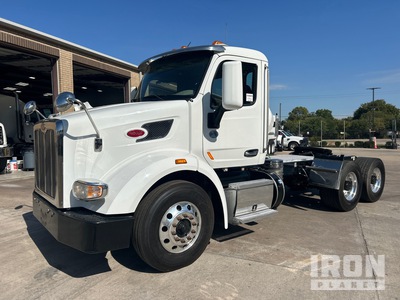 2019 Peterbilt 567 6x4 T/A Day Cab Truck Tractor