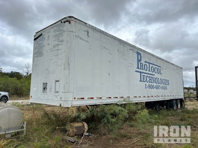 1994 Stoughton GVW-Z-455T-S-C 48 ft T/A Van Trailer