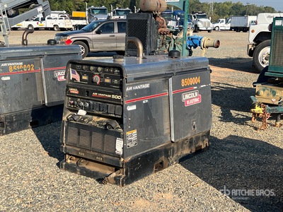 2009 Lincoln Vantage K235-2 575 A Skid-Mounted Multi-Process 3-in-1 Engine Driven Welder