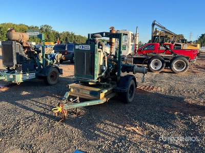 2014 Pioneer PU60050 Trailer-Mounted Waterpomp