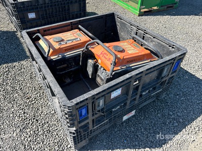 Quantity of (2) Generac GP3600 3.6 kW Portable Generator Set