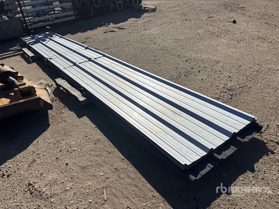 Quantity of 23 Ft Corrugated Steel Roofing Varios, tienda, almacen, consumidor