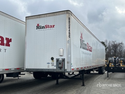 2020 Vanguard 53 ft x 102 in T/A Rem Maxcube Van Trailer