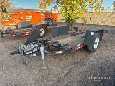 2018 MMDI 410LPT 10 ft S/A Tilt Deck Trailer