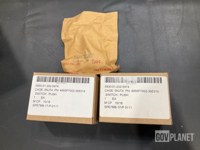 (16) Ruta Supplies 4950P7002-395319 Push Switches