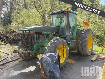 John Deere 8400 4WD Tractor Agrícola (Inoperable)