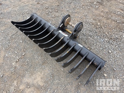 1000 mm Q/C Rastrillo para excavadora - Fits 1.5 - 2 Ton (Unused)
