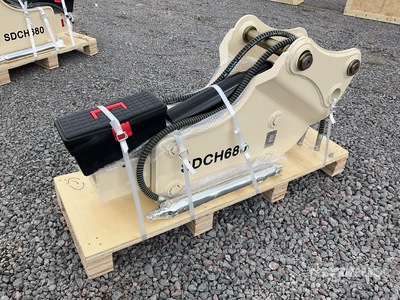 2026 SDCH SDCH680 Martillo Hidraulico (Sin Usar) / الكسارة الهيدروليكية ذات المحراث الخلفي - Fits 4 - 7 ton Excavators (Unused)