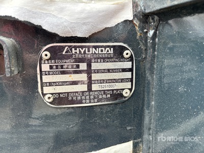 2013 Hyundai R60-9 Minibagger
