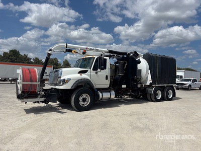 2015 Camel 1200 Combo on 2015 International 7600 6x4 Vacuum Excavator Truck