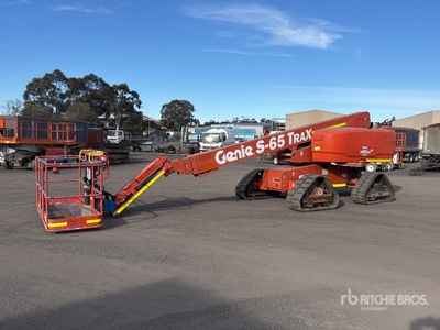2017 Genie S65 TRAX Crawler Diesel Articulating Boom Lift