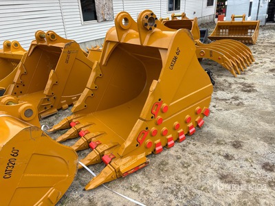 2026 Warrior WBSRC30-1500 59 in Digging Excavator Bucket - Fits Cat 336 / 30 - 35 ton (Unused)
