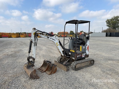 2018 Bobcat E17 Mini Excavator