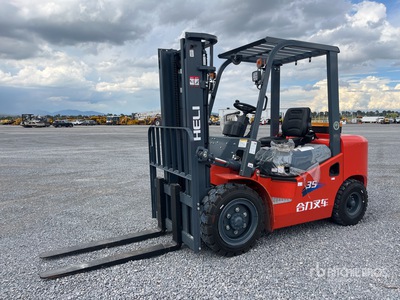 2026 Heli CPC35-Q25K2 7700 lb Pneumatic Tire Montacargas (Sin Usar) / Forklift (Unused)