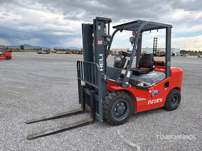 2026 Heli CPC35-Q25K2 7700 lb Pneumatic Tire Montacargas (Sin Usar) / Forklift (Unused)