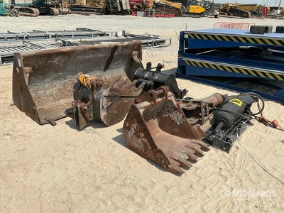 Quantity of (6) Hydraulic Breaker w/ Cazo para retroexcavadora