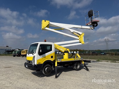 2016 Socage DA320 20 m on Nissan Cabstar 35.12 Bucket Truck