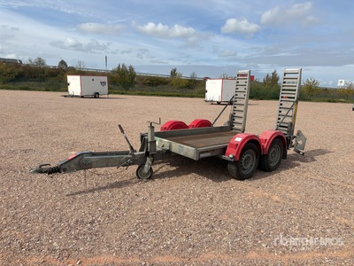 Hubiere H212L14CF 2000 kg T/A Remorque Equipment Trailer