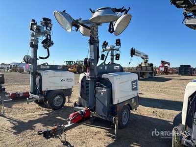 2022 Atlas Copco HiLight V4 W 8 kW Light Tower