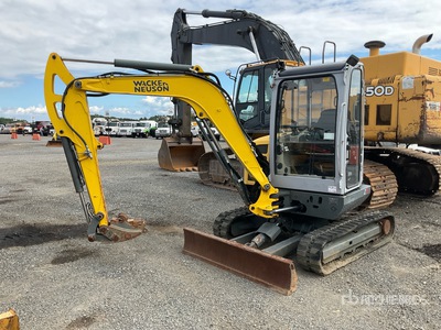 2018 Wacker Neuson EZ38 حفارة صغيرة