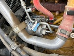 Engine with A/C Compressor