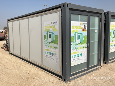 JQ SHELTER JQ2120 Expandable Container House (Unused)