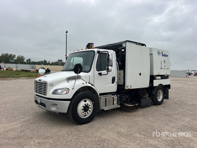 2016 Schwarze A8 on 2017 Freightliner M2 106 Sweeper Truck