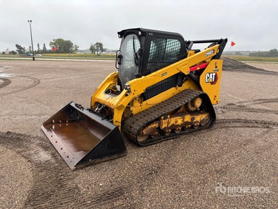 2021 Cat 299D3 XE Two-Speed Chargeuse sur rails compacte
