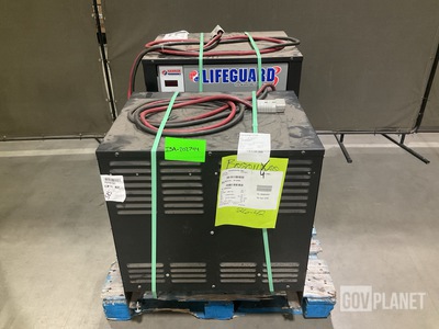 (2) Hawker Powersource Lifeguard Battery Chargers