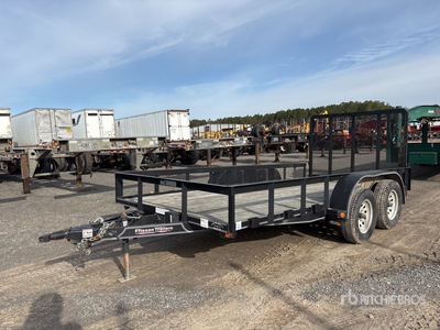 2021 Friesen 14 ft T/A Remorque utilitaire