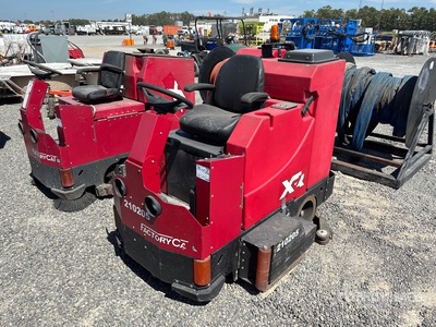 2021 Factory Cat XR46C - 46 Ride-On Electric Floor Sweeper (Inoperable)