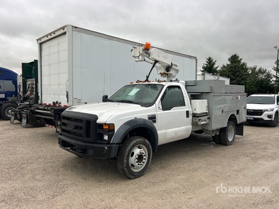 Altec AT200A 30 ft on 2008 Ford F-450 XL 4x2 Bucket Truck (Inoperable)