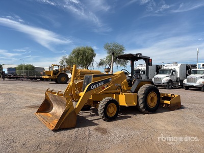 2006 John Deere 210LE 4x4 Chargeuse paysagisme