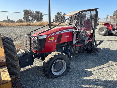 2022 Massey Ferguson 6713NP4 2WD Tractor (Inoperable)