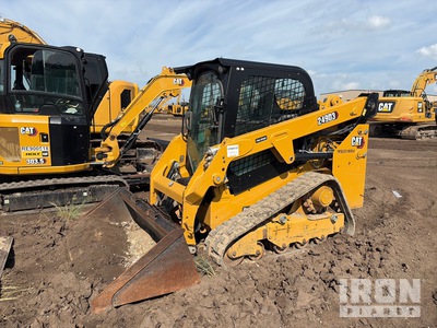 2022 Cat 249D3 Two-Speed لودر بجنزير