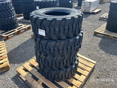 Quantity of (4) 12-16.5 Heavy Duty Reifen (Unused)