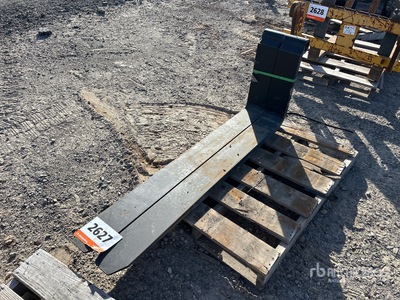 Quantity of 59 in Fork Tines - Fits Wheel Loader