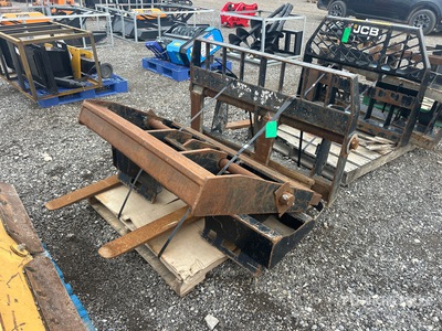 46 in Standard Skid Steer Auger Back Rest and Forks
