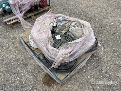 Quantity of (6) DIS 6 in x 50 ft PVC CAM Wąż