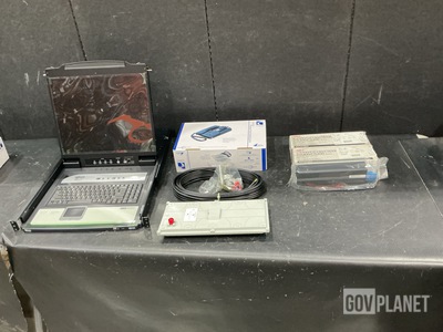 (1) Tactical Network Console, (4) Fixed Docking Units & Assorted Items