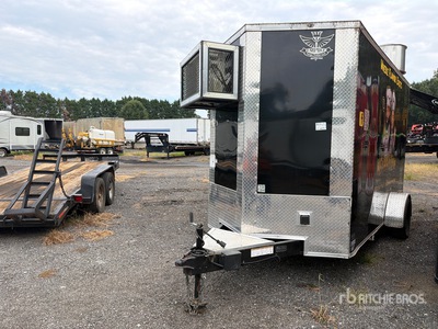 2024 Empire 13 ft 6 in S/A Food Concession Trailer