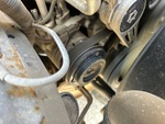 Engine with A/C Compressor