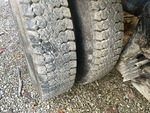 Underbody with Right Rear Drive Tires