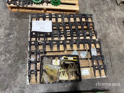 Quantity of Assorted Header Parts