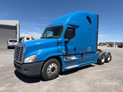 2017 Freightliner Cascadia 125 6x4 T/A Sleeper Truck Tractor