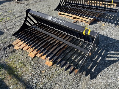 Greatbear 66 in Skeleton Skid Steer Bucket (Unused)