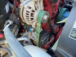 Engine with A/C Compressor