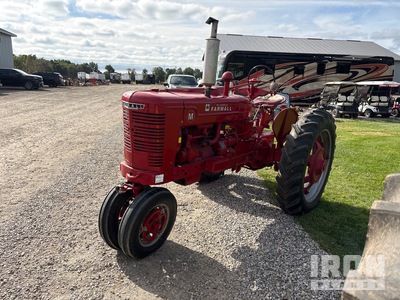 1944 Farmall M 2WD Narrow Front Row Crop Antique Tractor