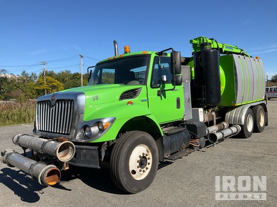 2009 Hi vac crop B-10 on 2009 International 7400 International work star vac truck 6x4 Vacuum Excavator Truck
